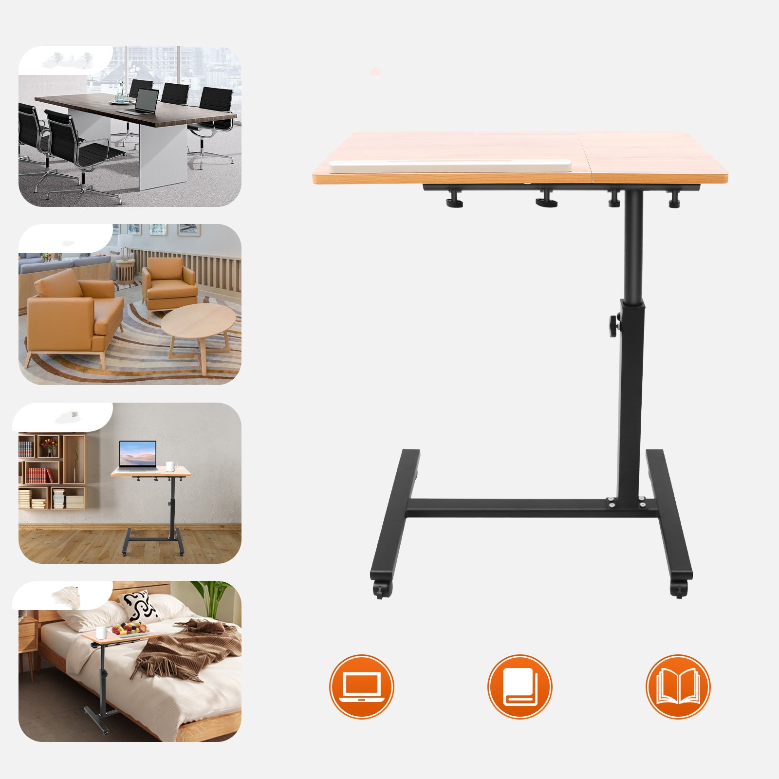 모바일 노트북 테이블 조절 가능 360도 °   회전형 - Desk Setup Notebook 리뷰 및 가격
