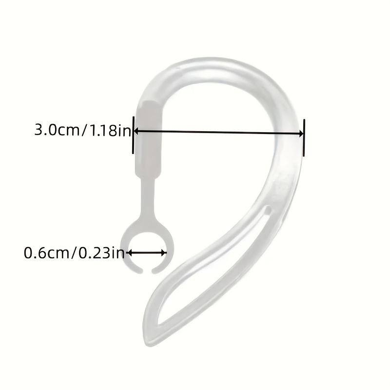 2Pcs 회전식 확장형 분실 방지 이어폰 후크 스포츠  - Headphone Hook Under 리뷰 및 가격