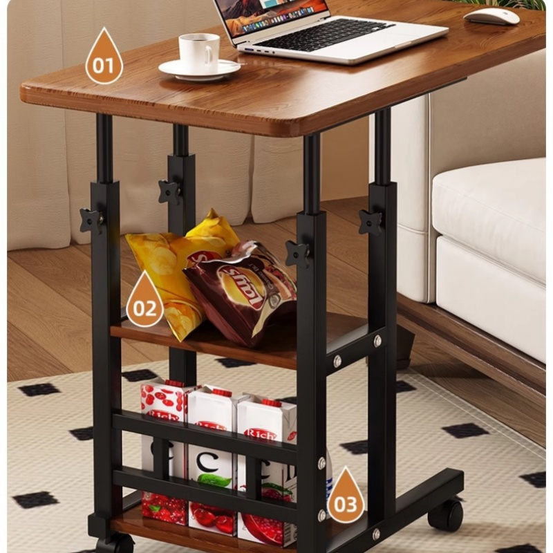 이동식 리프팅 침대 옆 테이블 침대 옆 작은 테이블 독 - Desk Setup Notebook 리뷰 및 가격