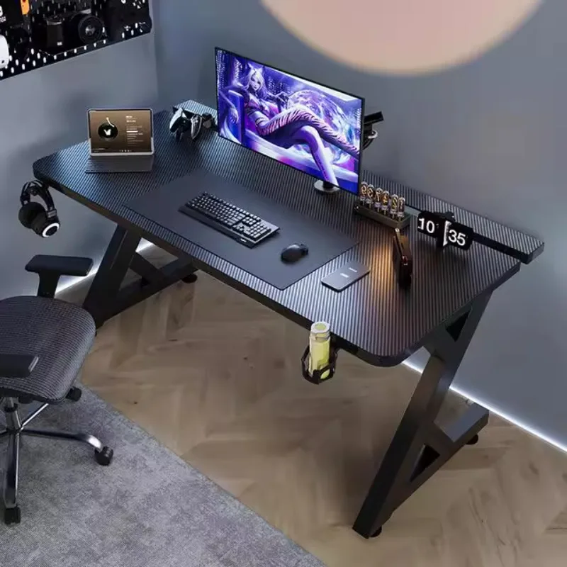 Q 미니멀리스트 블랙 컴퓨터 책상 디자인 고급형 노트북 - Desk Setup Notebook 리뷰 및 가격