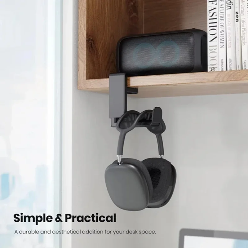 노 펀치 테이블 클립 헤드폰 홀더 360도 회전 헤드폰 - Headphone Hook Under 리뷰 및 가격