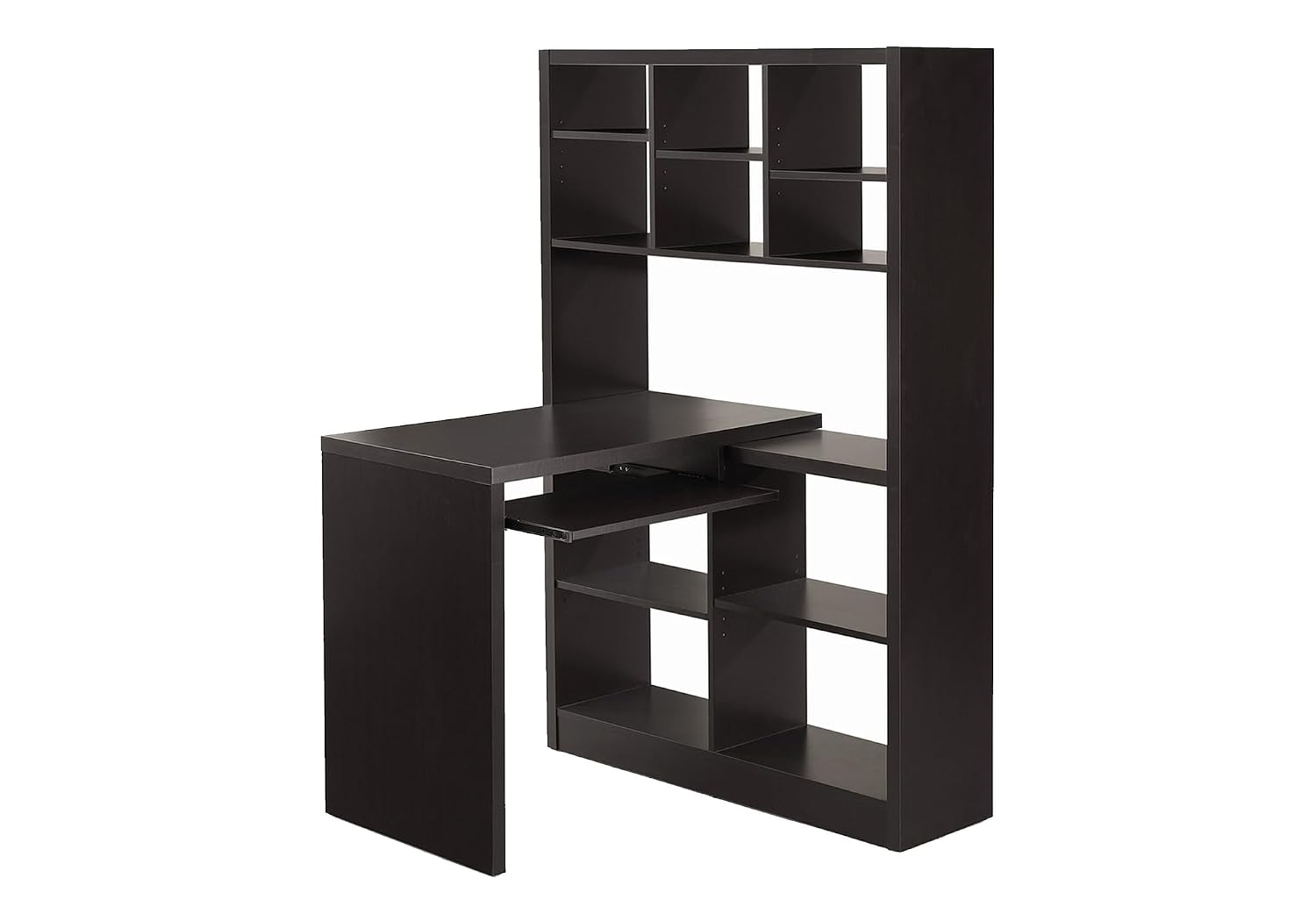 조절 가능한 수납 선반이 있는 코너 책상 60인치 길이 - Desk Setup Corner 리뷰 및 가격