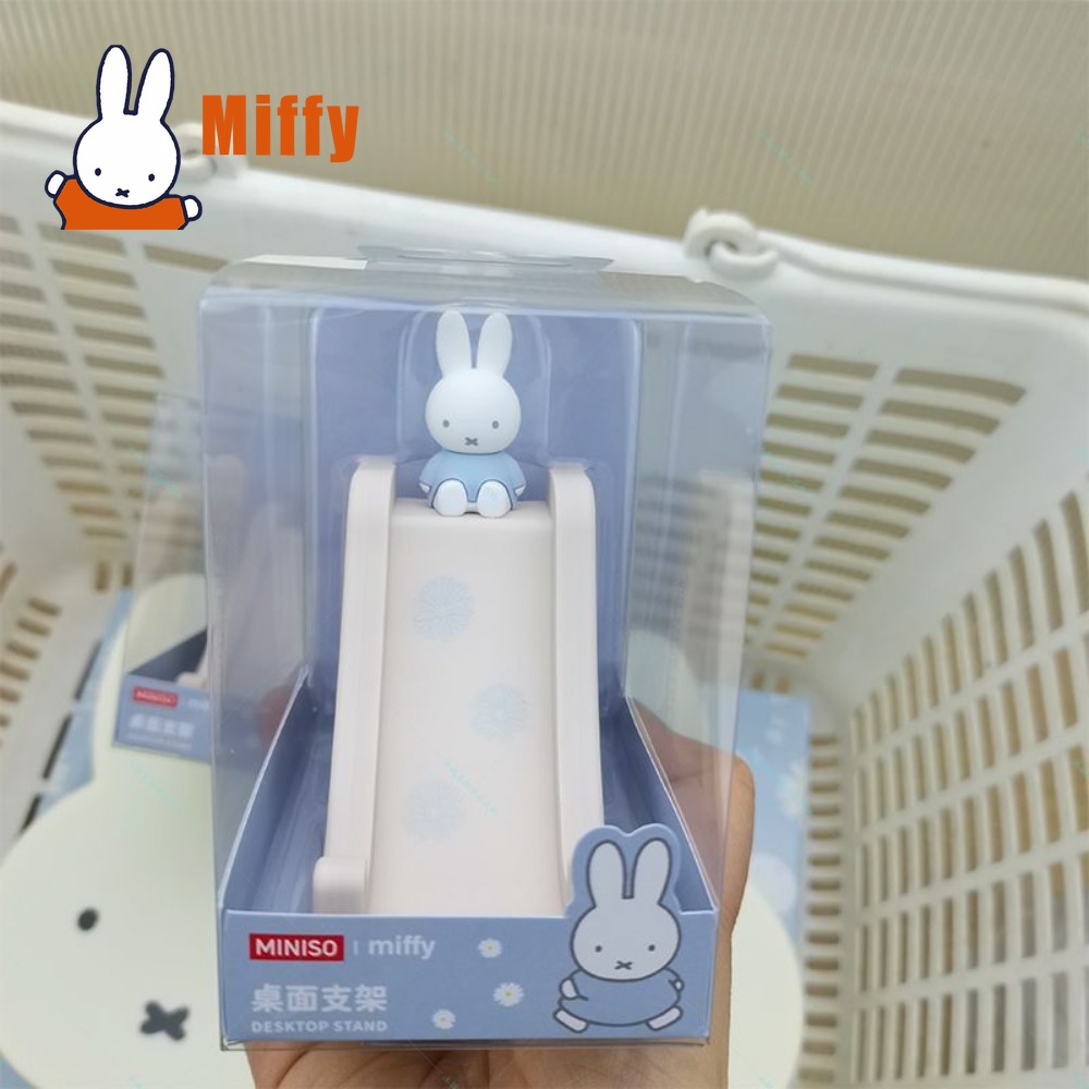 카와이 미피 슬라이드 폰 스탠드 귀여운 토끼 데스크탑  - Desk Setup Blue 리뷰 및 가격