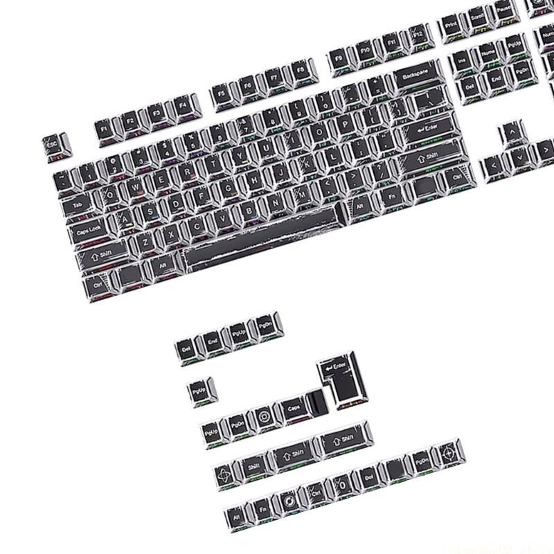 스템 키캡 세트 131키 원래 높이 타이핑용 PBT 업 - Desk Setup Height 리뷰 및 가격