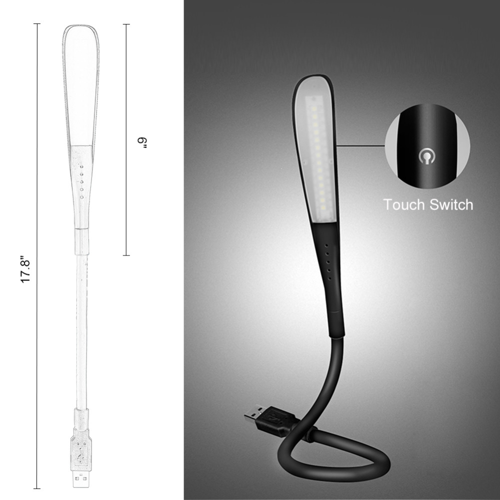 미니 USB 라이트 휴대용 노트북 터치 센서 LED 책 - Desk Setup Notebook 리뷰 및 가격