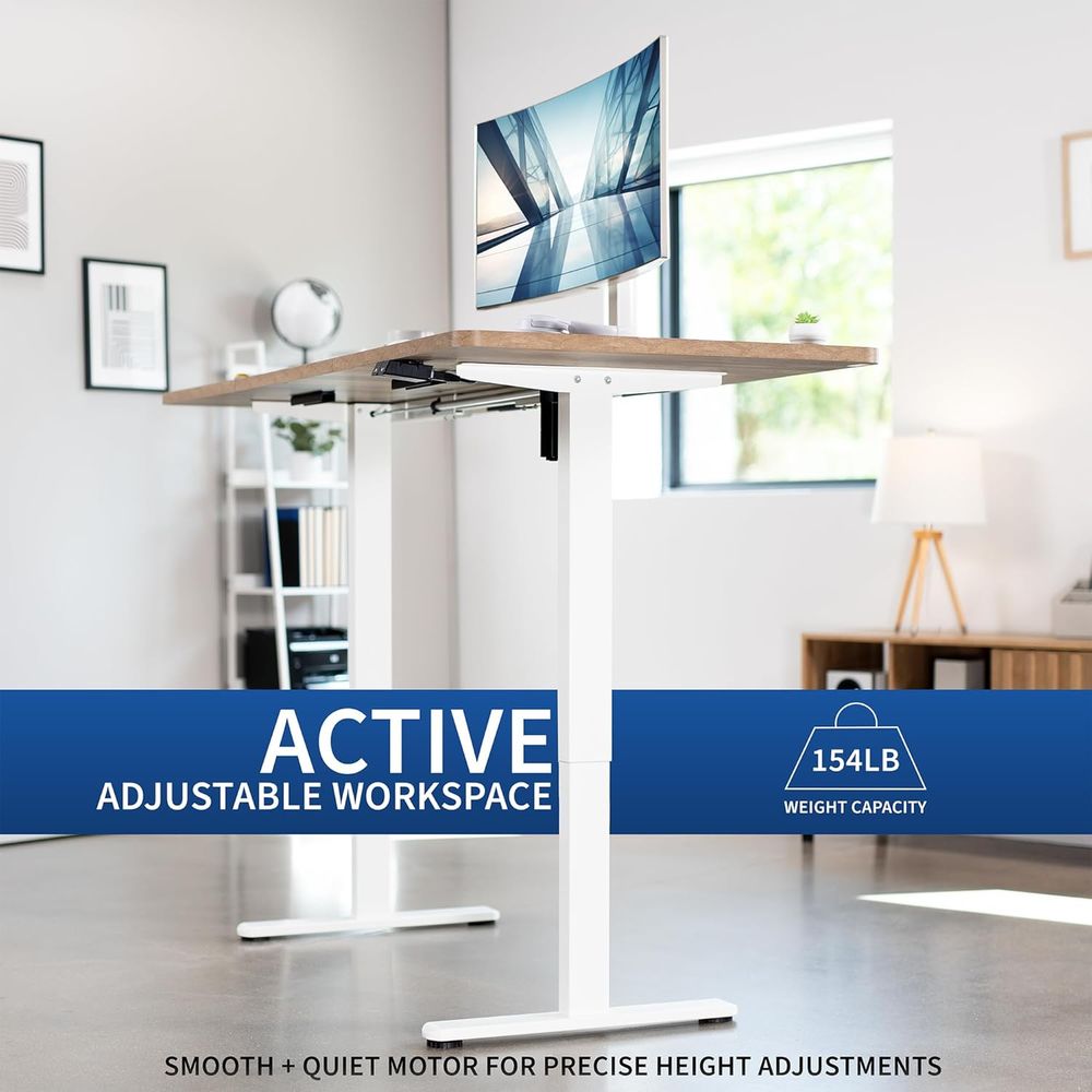 전동식 71 x 30인치 스탠드업 책상, 높이 조절 가 - Desk Setup Height 리뷰 및 가격