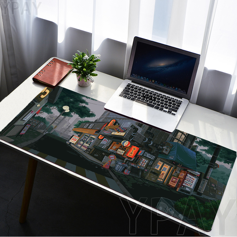 픽셀 마우스 패드, 일본 스트리트 대형 게이머 마우스  - Zelda Desk Setup 리뷰 및 가격