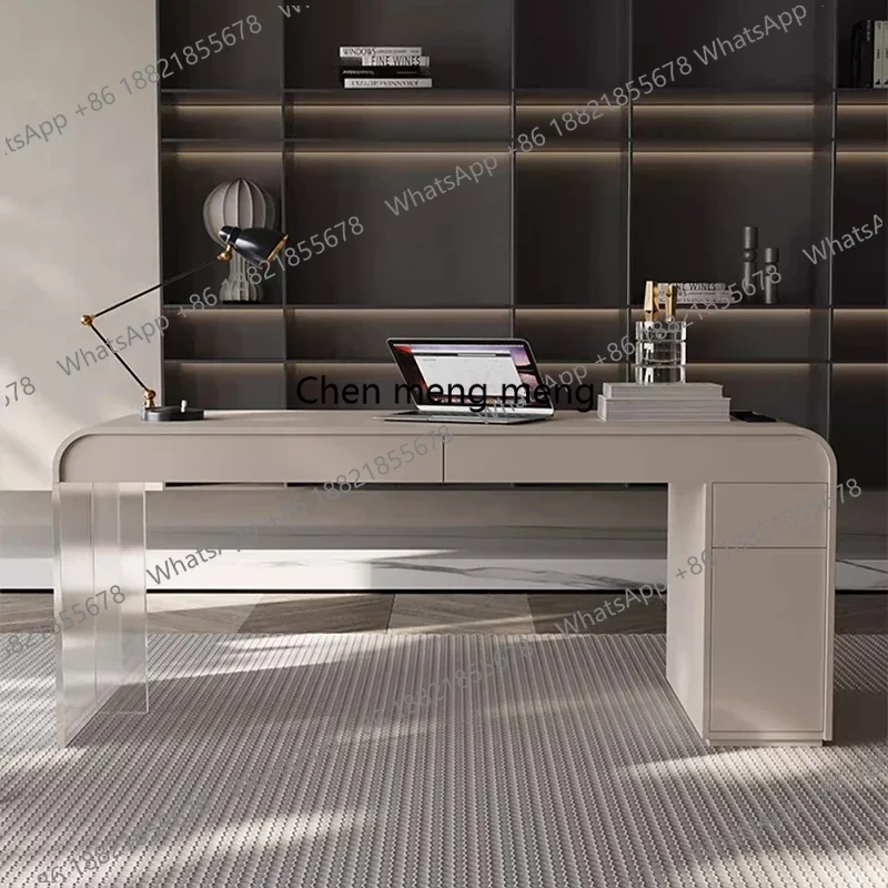 미니멀리스트 임원용 사무실 책상 작업실 책상 학습 테이 - Desk Setup Corner 리뷰 및 가격