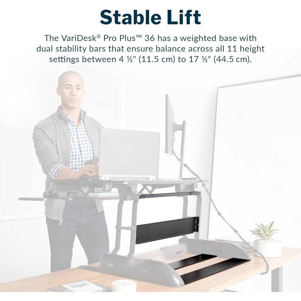 데스크 프로 플러스 36, 듀얼 모니터 스탠딩 컨버터, - Desk Setup Height 리뷰 및 가격