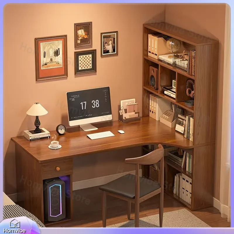 L자형 컴퓨터 책상, 책꽂이 수납 코너 책상, 홈 오피 - Desk Setup Corner 리뷰 및 가격