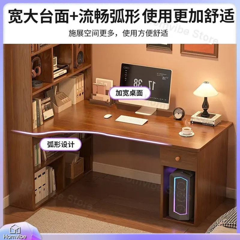 L자형 컴퓨터 책상, 책꽂이 수납 코너 책상, 홈 오피 - Desk Setup Corner 리뷰 및 가격