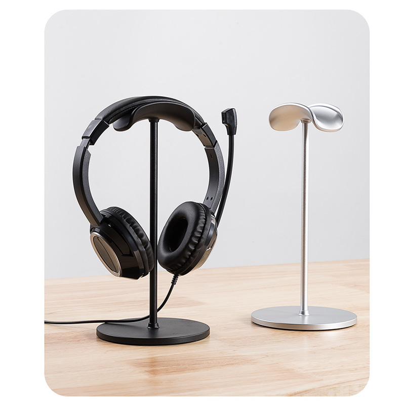 금속 헤드 장착형 헤드폰 스탠드 미끄럼 방지 분리형 헤 - Headphone Hook Under 리뷰 및 가격