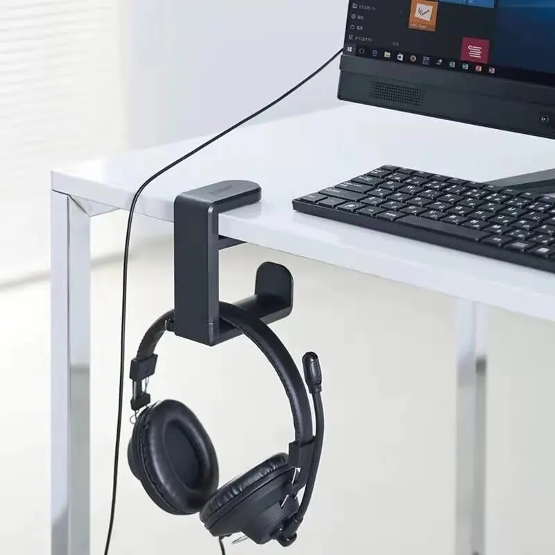 범용 게이밍 헤드폰 스탠드 헤드셋 걸이 홀더 조절 가능 - Headphone Hook Under 리뷰 및 가격